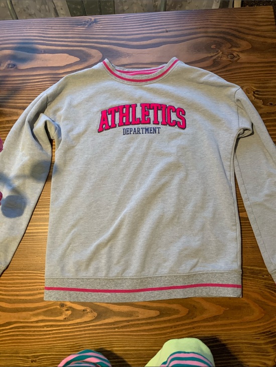 Ideology Other - Ideology grey and pink sweater